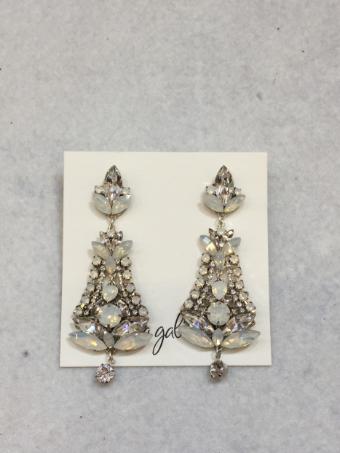 Sara Gabriel Style #Jude Earrings #1 Foiled Crystals/Rose Gold thumbnail