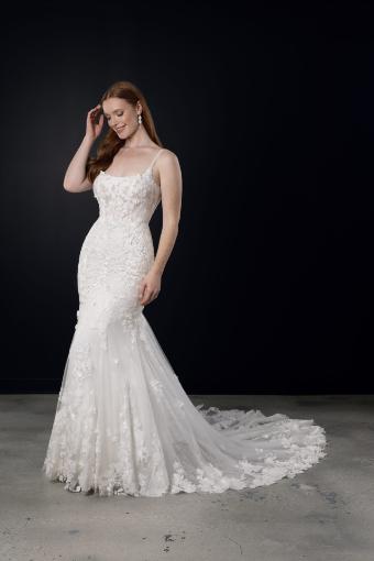 Martina Liana Style #Natalie #9 (IV-IVR) Ivory Lace and Tulle over Ivory Gown thumbnail