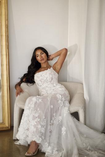 Martina Liana Style #Natalie #14 (IV-IVR) Ivory Lace and Tulle over Ivory Gown thumbnail