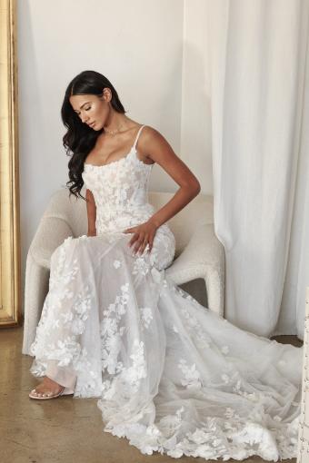 Martina Liana Style #Natalie #20 (IV-IVR) Ivory Lace and Tulle over Ivory Gown thumbnail