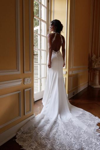 Martina Liana Style #Nolan #26 default (IV-PL) Ivory Gown w Porcelain Tulle Illusion thumbnail