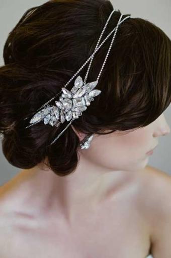 Sara Gabriel Style #Josephine Hair Wrap #2 Silver thumbnail