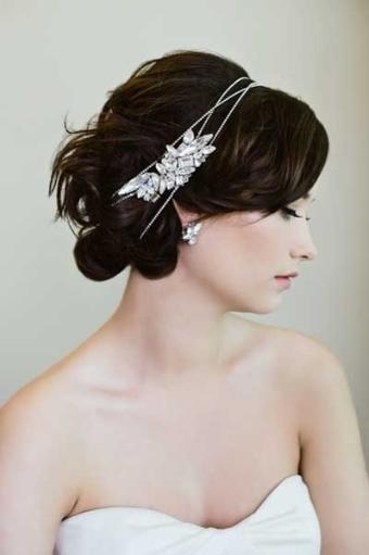 Sara Gabriel Style #Josephine Hair Wrap #0 default Silver thumbnail