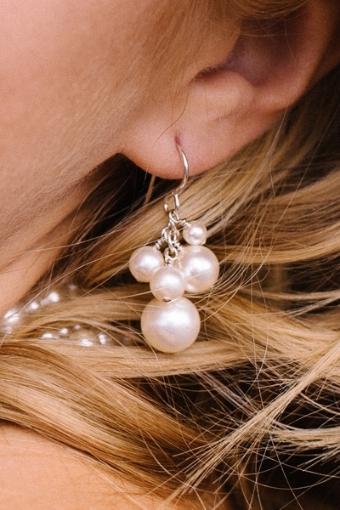 Sara Gabriel Style #Emma earrings #0 default Silver thumbnail
